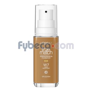 L'Or&eacute;al-True-Match-Base-L&iacute;quida-Tono-Medium-W7/1-imagen