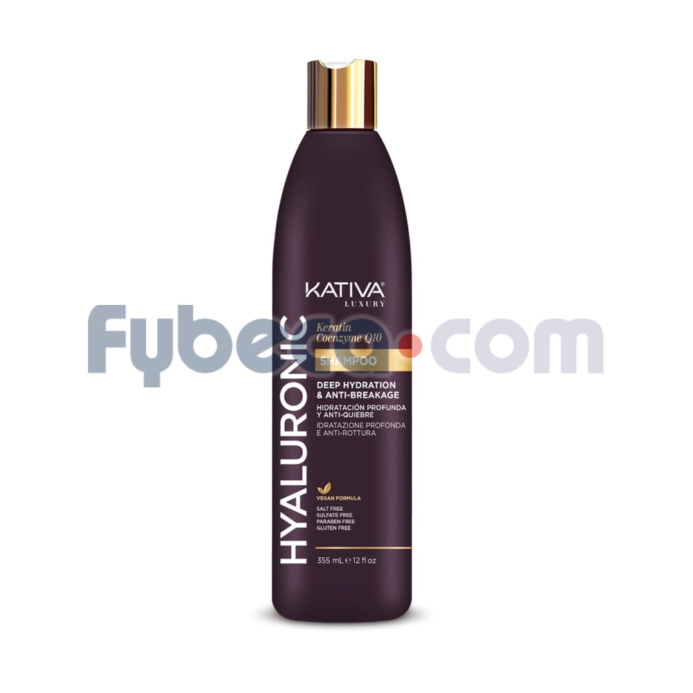 Shampoo Para Cabello Con Keratina Sin Sal ANVEN INTENSS KERATIN