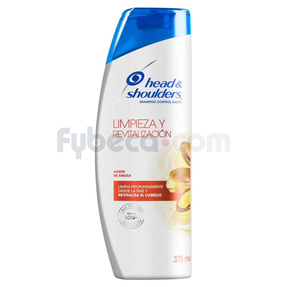 Shampoo Head & Shoulders Argan 375Ml Fybeca