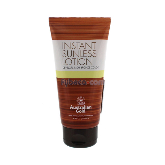 Bronceador Australian Gold Instant Sunless Lotion 177 Ml Unidad Fybeca