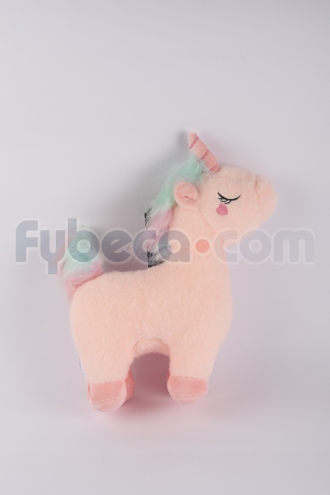 Chaussons Licorne Lumineux En Peluche Pour Filles - Avec Lumières LED Aux Couleurs Changeantes, Taille UK 1-3 / EU 33-36