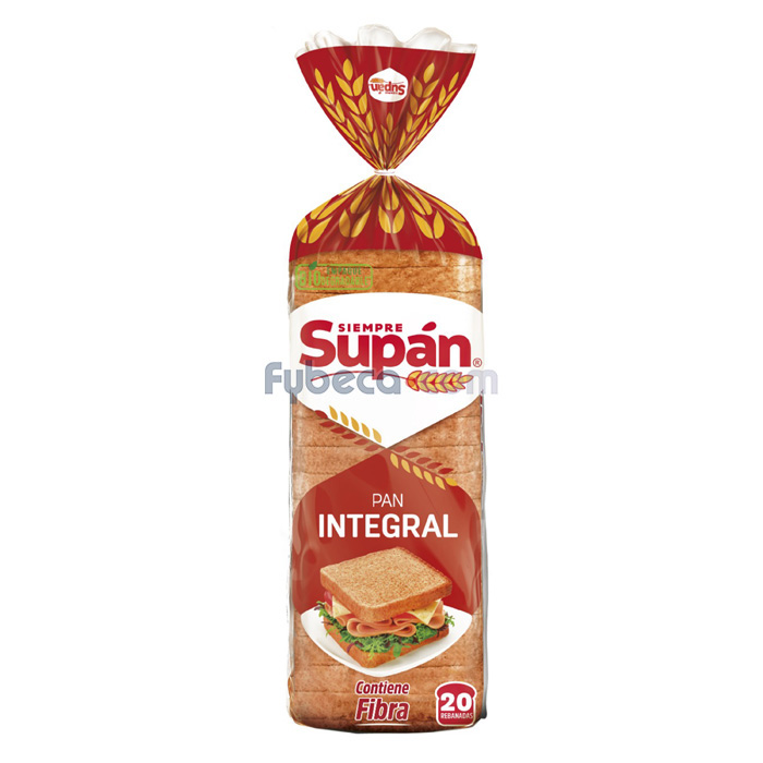 Pan Supán Integral 600 G Paquete | Fybeca
