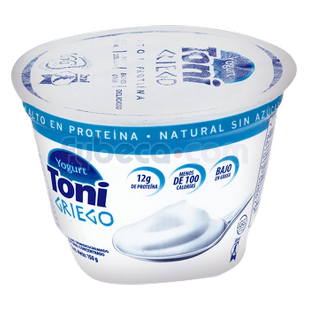 Yogurt Griego Toni Natural 150G Fybeca