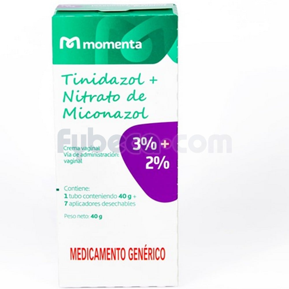 Miconazol 30 Mg / Tinidazol 20 Mg / 1 Crema + 7 Ovulos | Fybeca