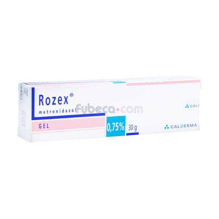 Gel rozex 0 75 30 g tubo fybeca