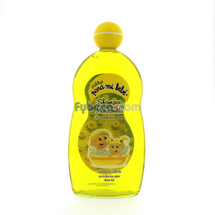 Shampoo Para Mi Bebé Manzanilla 800 Ml Frasco Fybeca