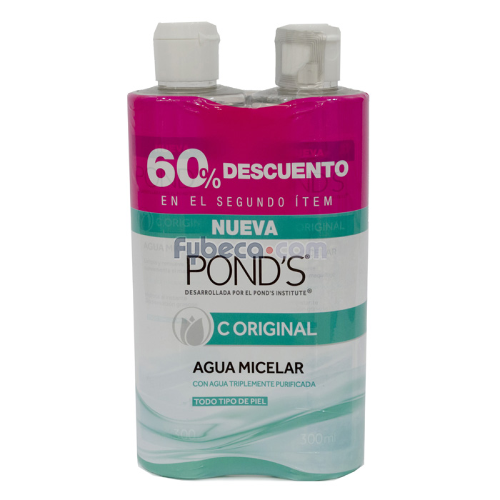 Agua Micelar Pond'S Original 300 Ml Frasco Fybeca