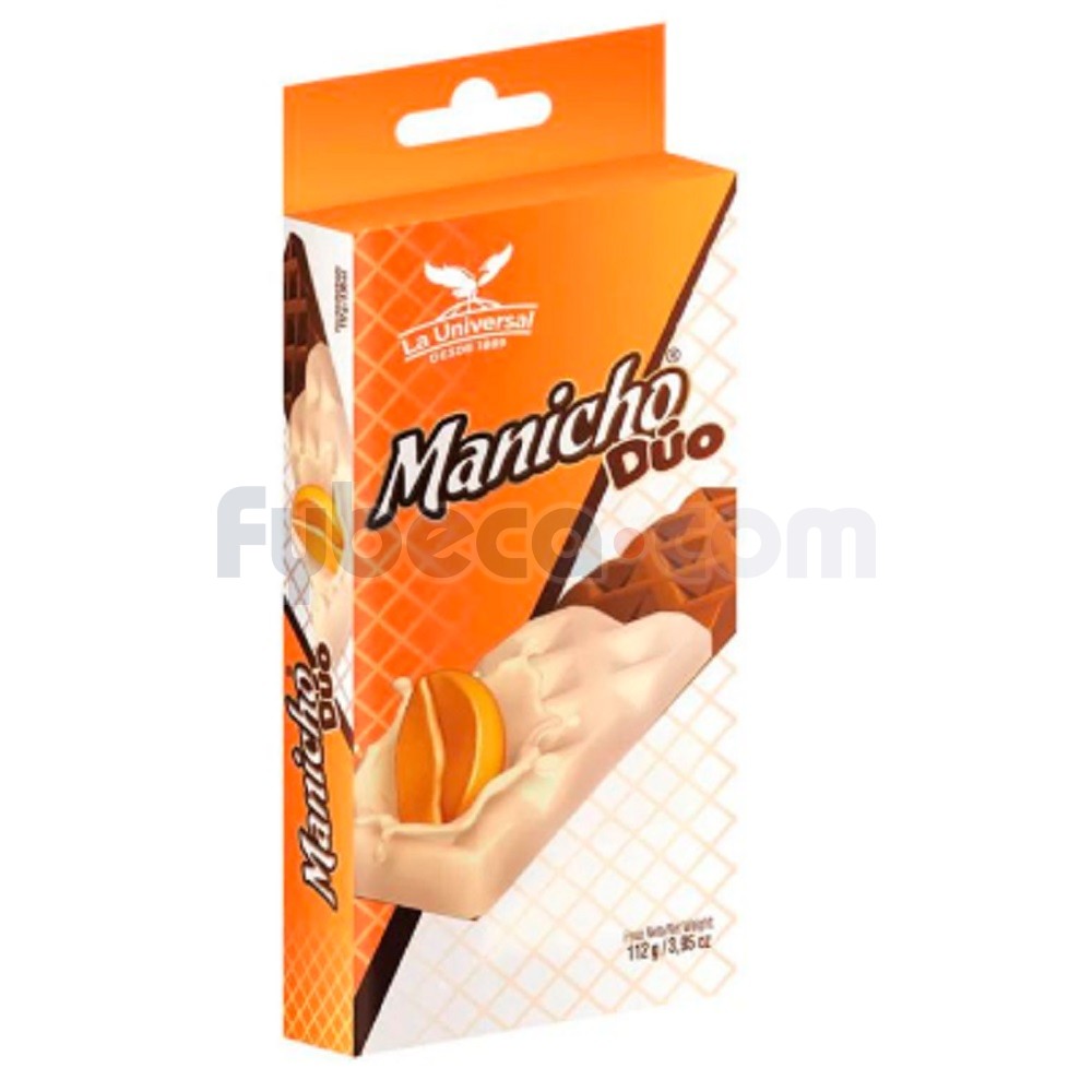 Chocolate Manicho Duo Estuche 112 G Fybeca