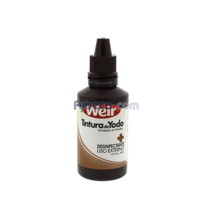 Tintura De Yodo Weir 30 Ml