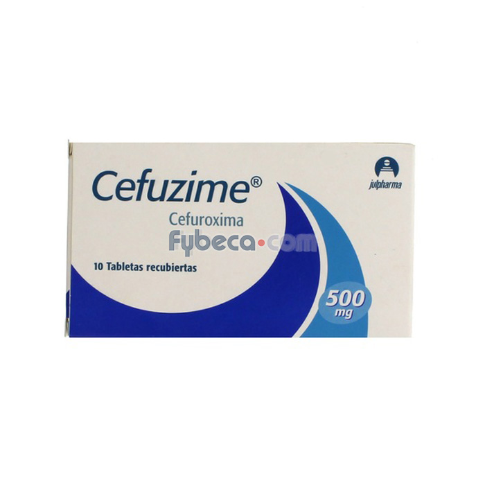 Cefuzime 500 Mg por Unidad | Fybeca