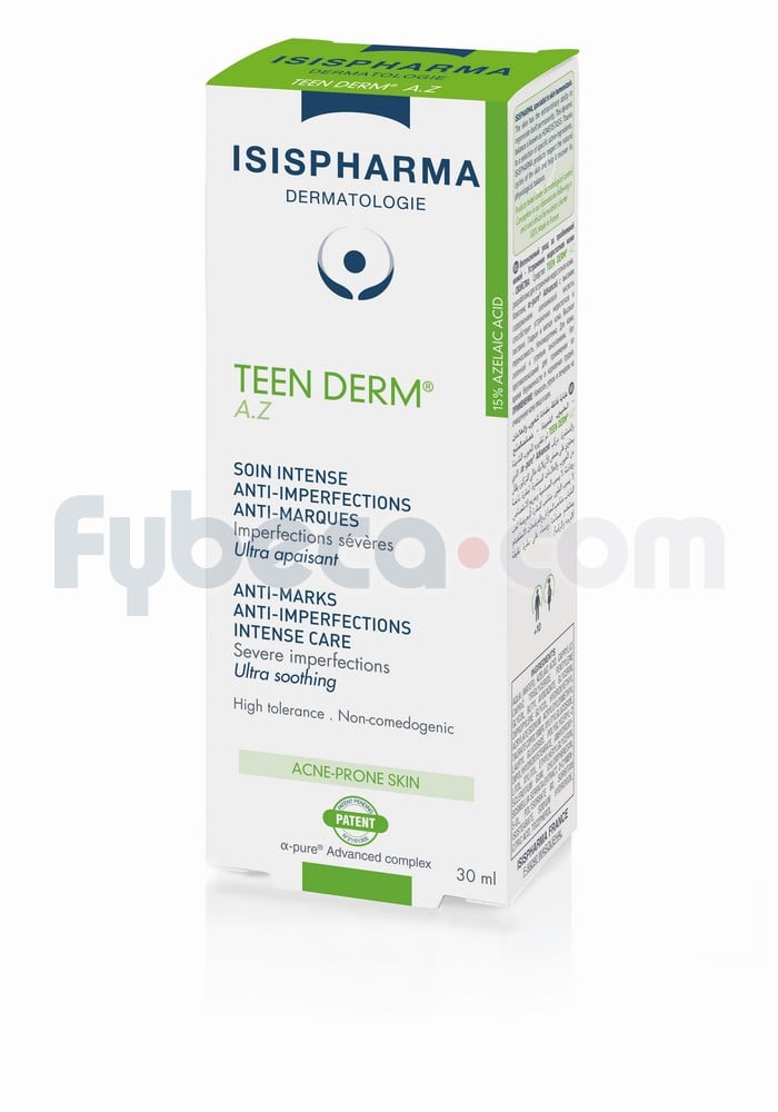 Teen Derm Az 30 Ml | Fybeca