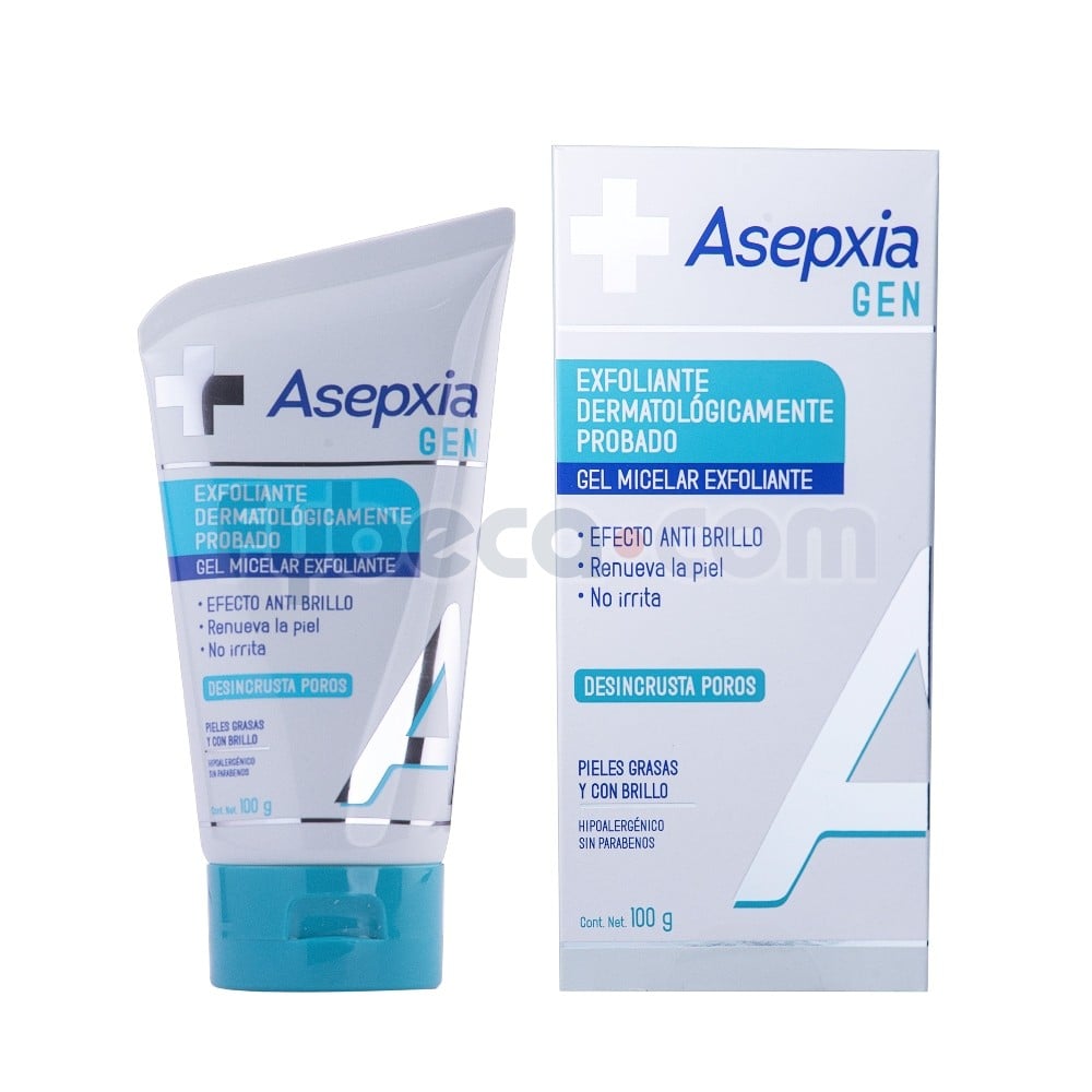 Asepxia Gen Exfoliante 100G Fybeca