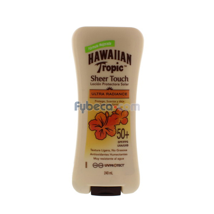 Protector Solar Hawaiian Tropic 240 Ml Frasco Fybeca