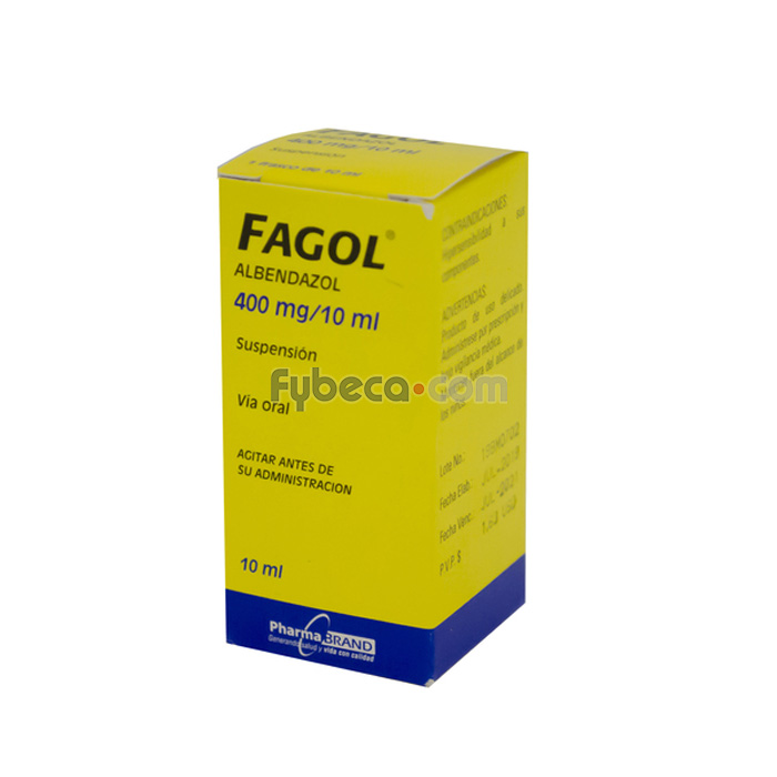Fagol 400 Mg / 10 Ml Jarabe Fybeca