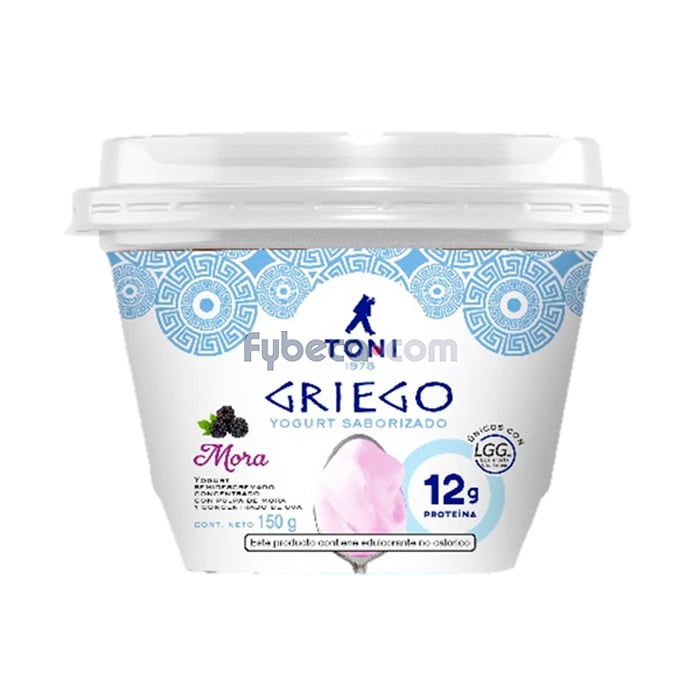 Yogurt Griego Toni Mora 150 G Unidad Fybeca