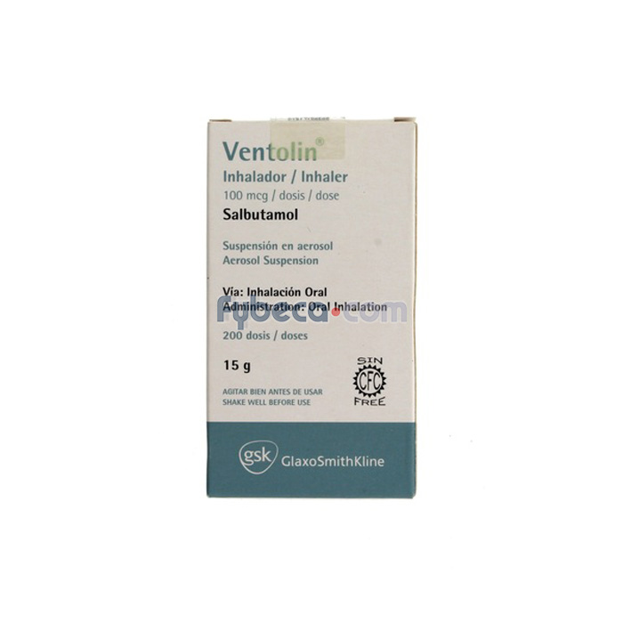 Ventolin precio en farmacia