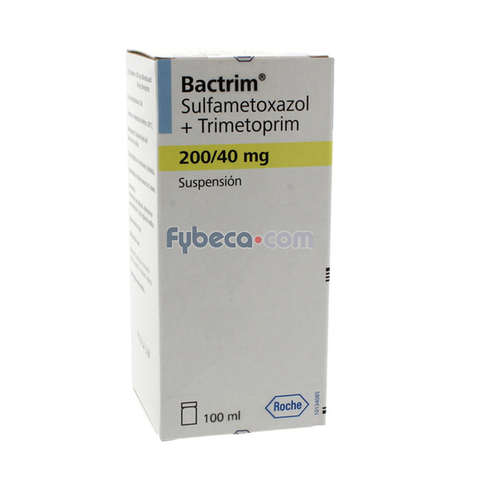 Bactrim Jarabe 100 Ml Fybeca