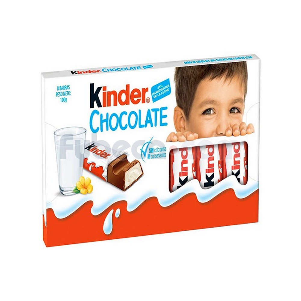 Chocolate Kinder Barra 100G Fybeca