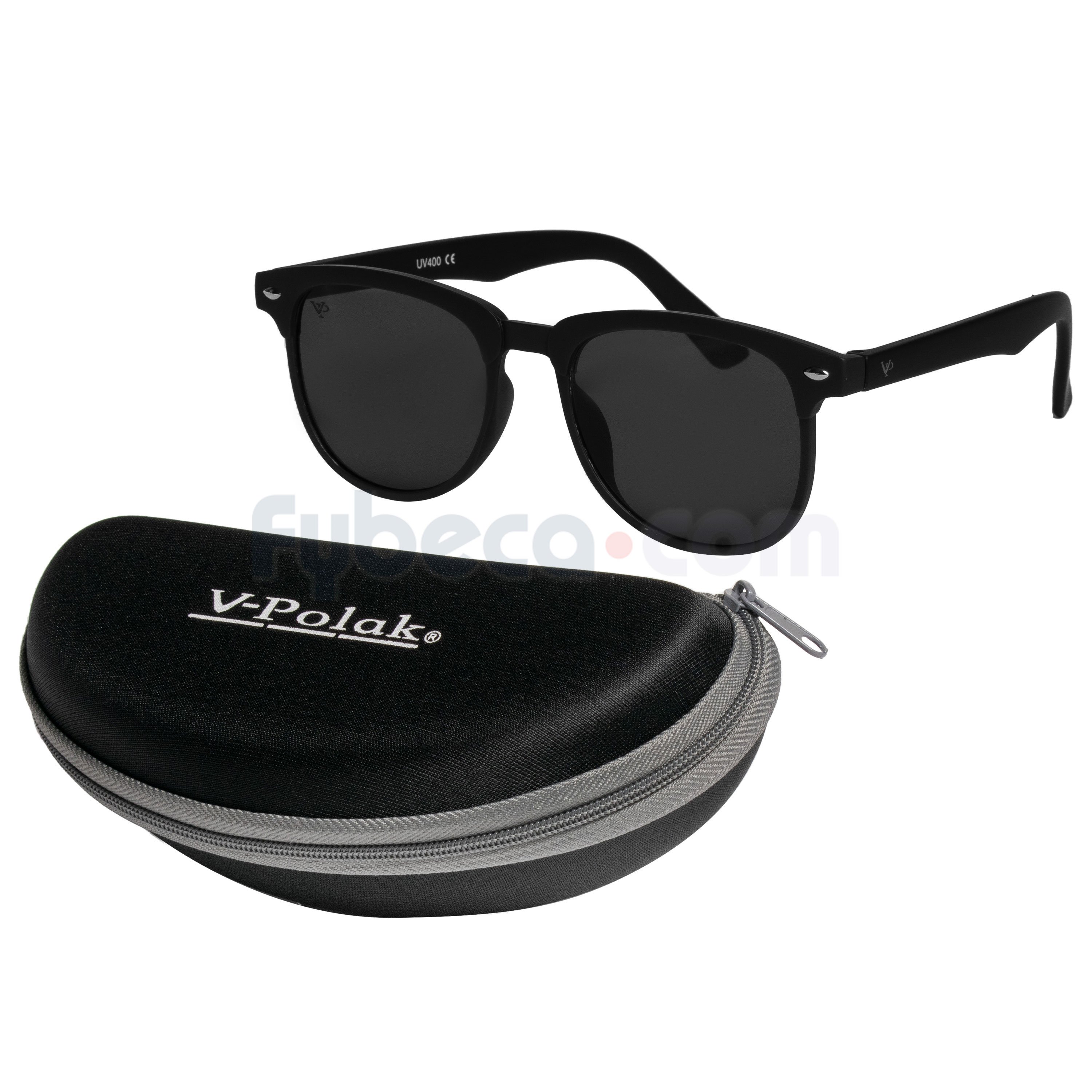 Lente V-Polak Sol Matte Black