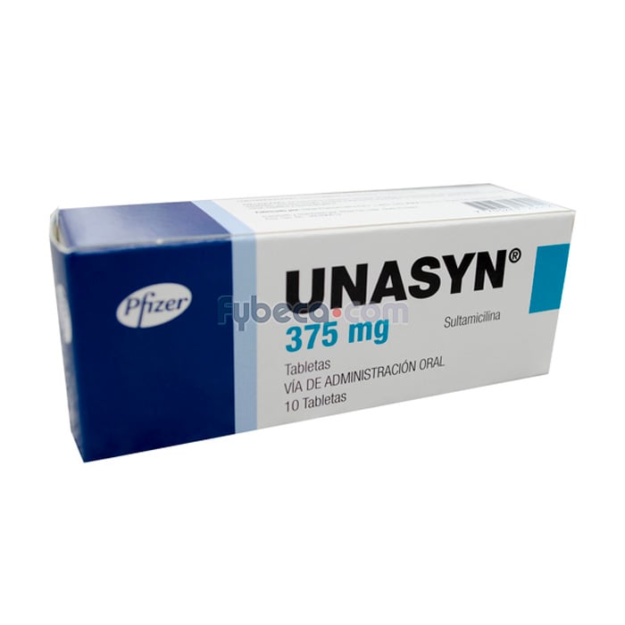 Unasyn Tabs. 375 Mg. C/12 Suelta Fybeca