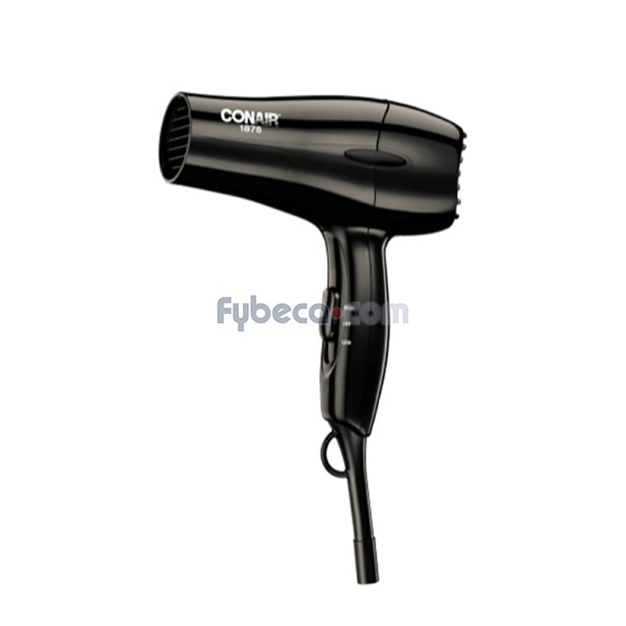 Secador De Cabello Conair Mediano 1875 W Color Negro Unidad Fybeca