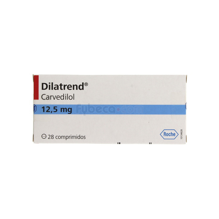 Dilatrend 12.5 Mg Unidad | Fybeca