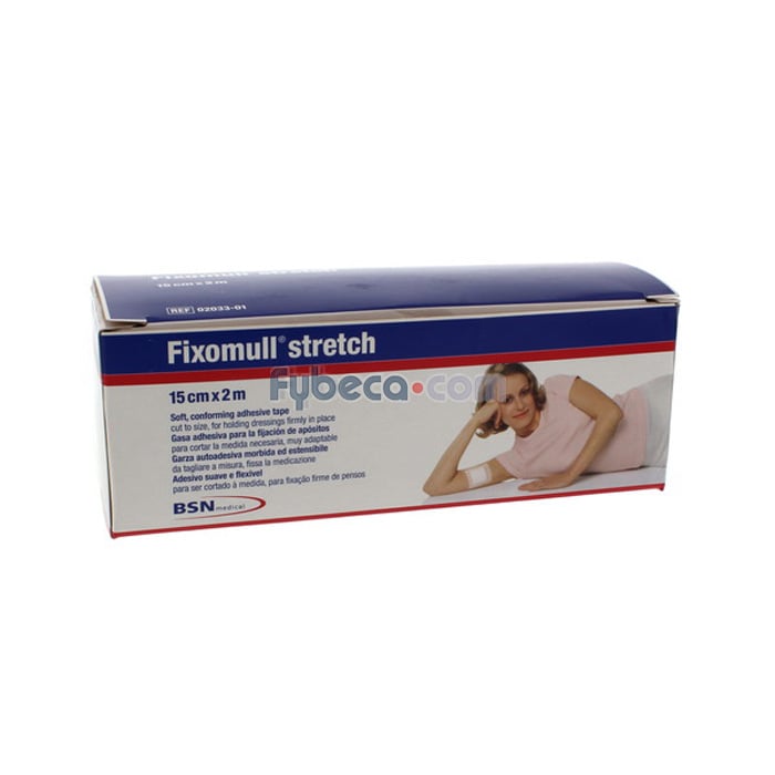 Fixomull Strech 15 Cm X 2 M Caja | Fybeca