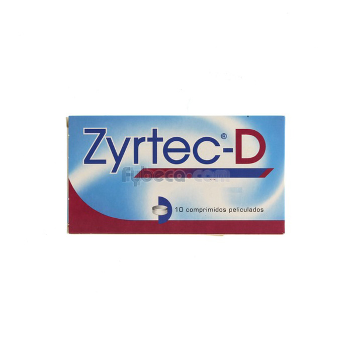 ZyrtecD 5 Mg / 120 Mg Unidad Fybeca