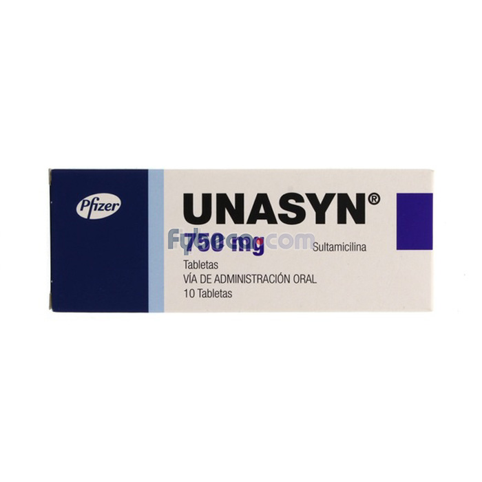 Unasyn Tabs. 750 Mg. C/10 Suelta Fybeca