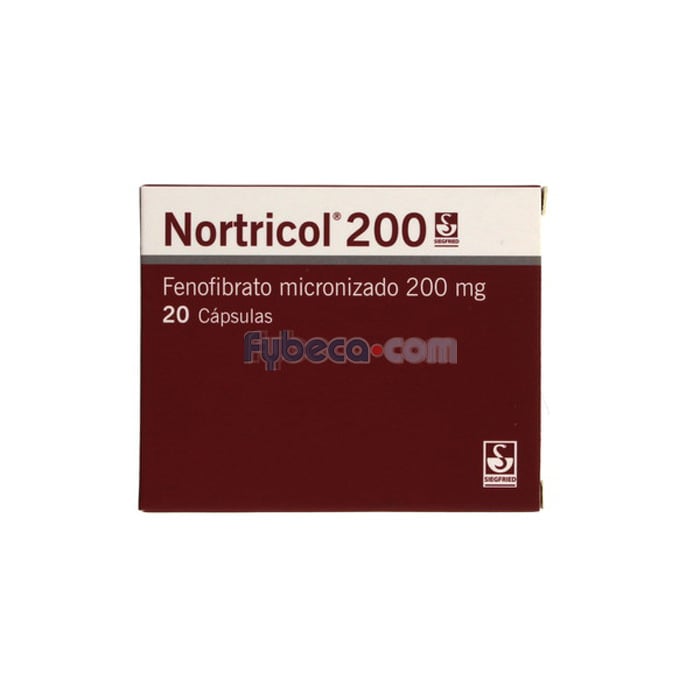 Nortricol 200 Mg Unidad Fybeca
