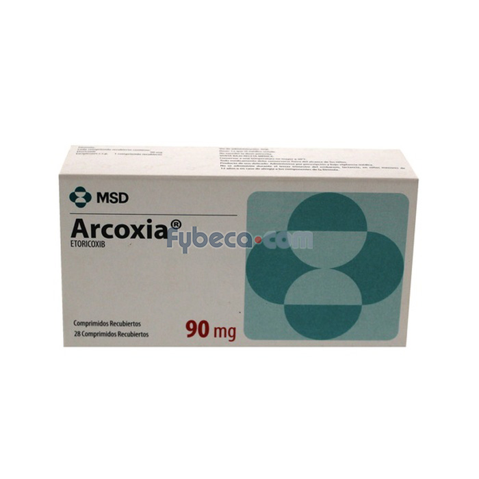 Arcoxia 90 Mg Unidad | Fybeca