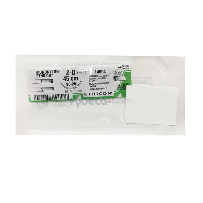 Suturas Ethilon 2-0 Sc-20 (Cuticular) | Fybeca