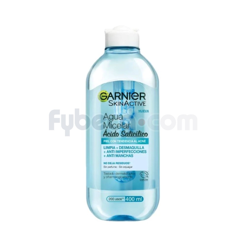 Garnier Express Aclara Antiacne Micelar 400Ml Fybeca