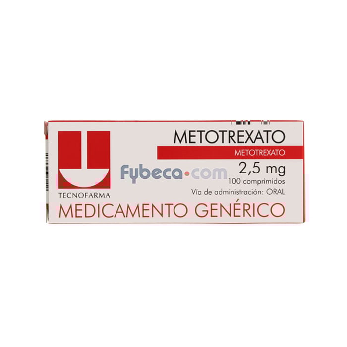 Metotrexato Comp. 2.5Mg C/100 Suelta Fybeca