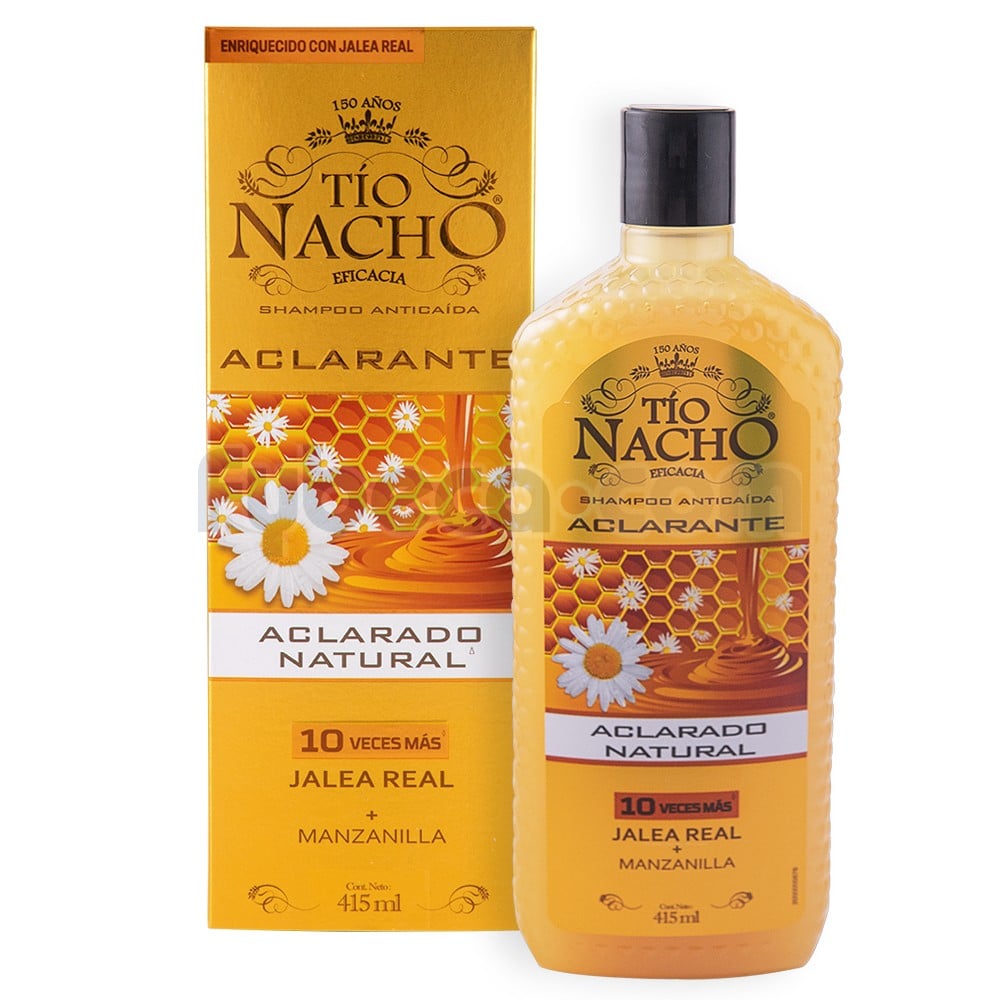 Shampoo Tío Nacho Jalea Real Manzanilla 415 Ml Fybeca