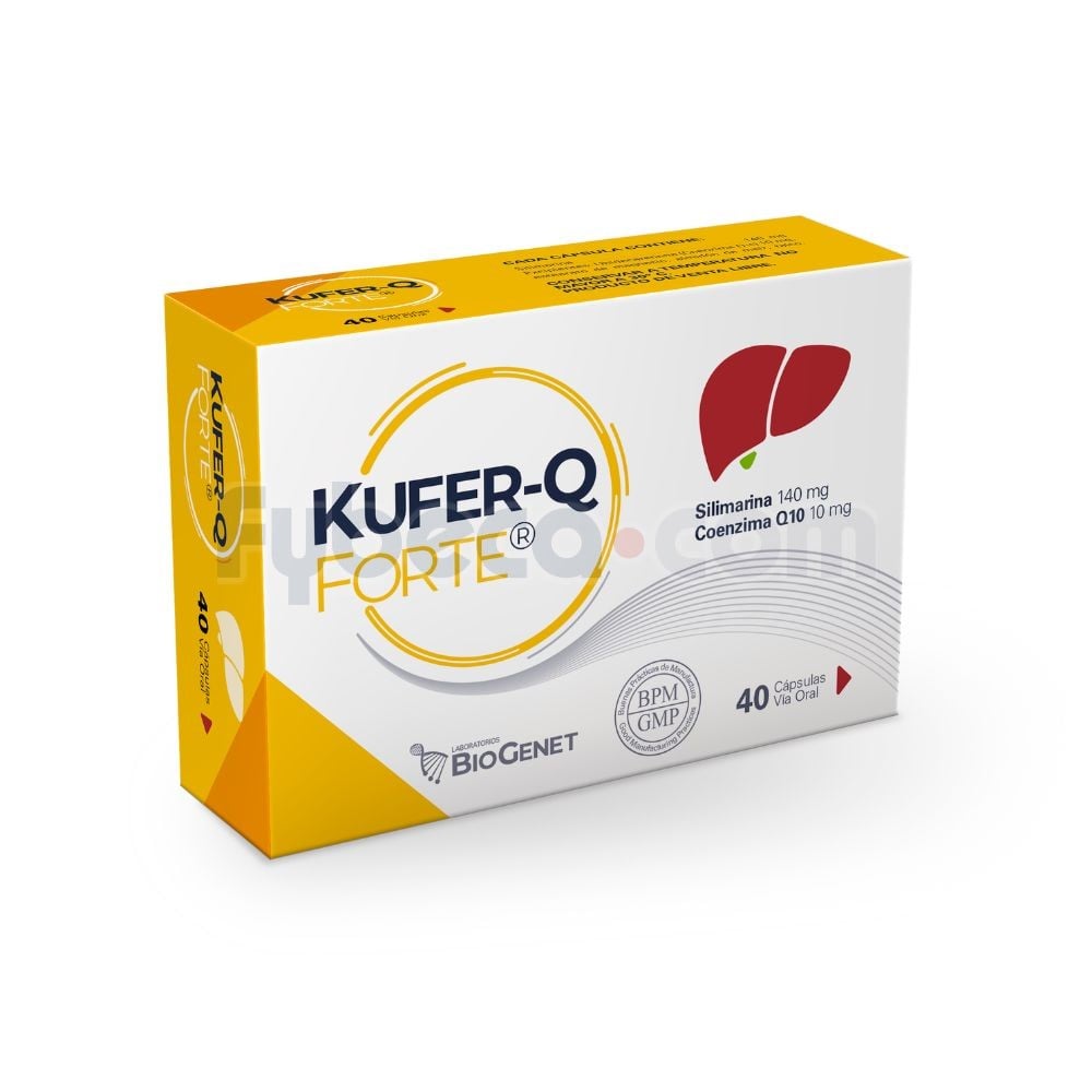 Kufer Q Forte Capsulas C/40 Fybeca