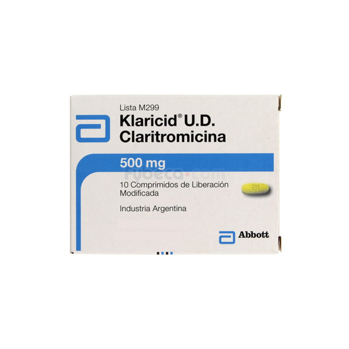 Klaricid Comp. U.D. 500 Mg. C/5 Dosis Suelta Fybeca