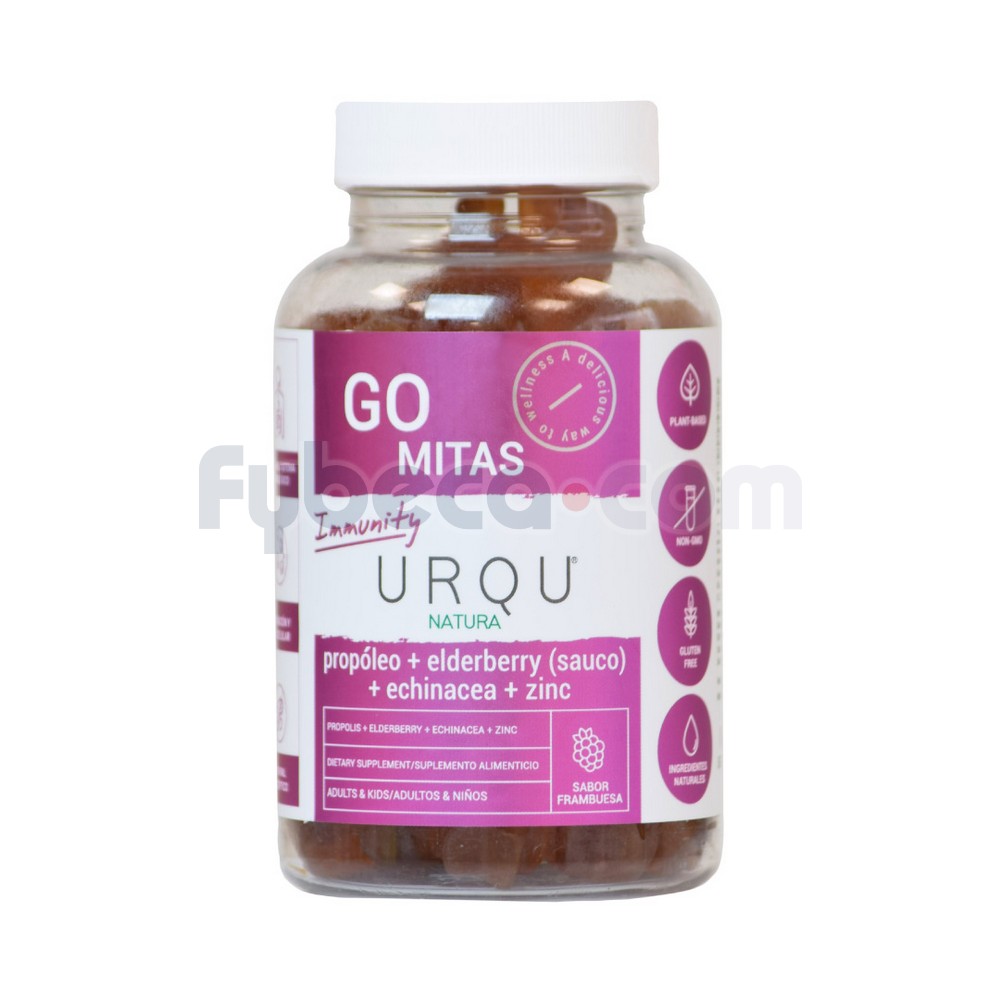 Gomitas Inmunity Sabor Frambuesa 60 U 180 Gramos | Fybeca