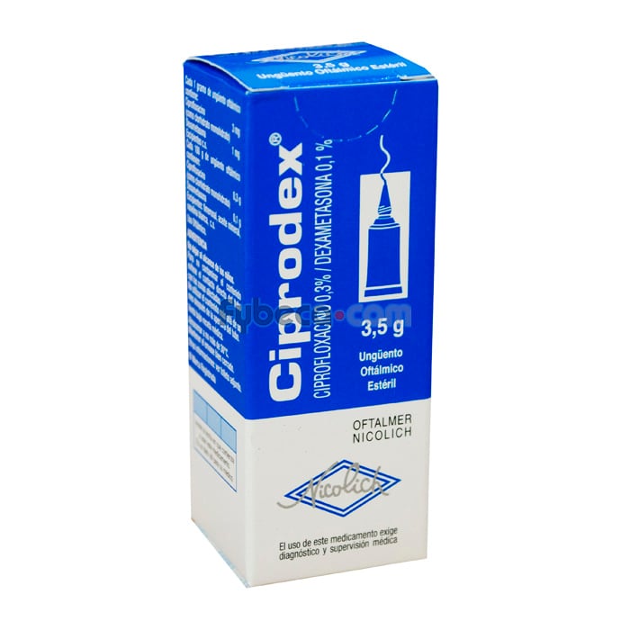 Ciprodex Ung. Oftalmico 3,5 G Fybeca
