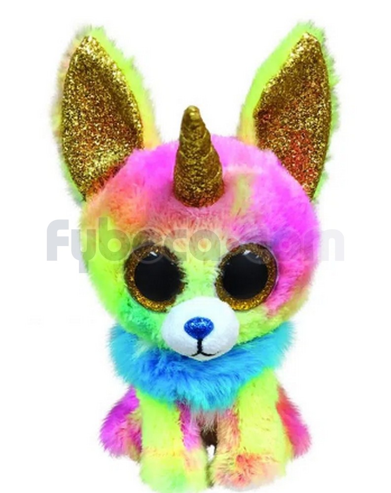 Ty Beanie Boos Yips Perro Chihuahua Unicornio Multicolor Fybeca