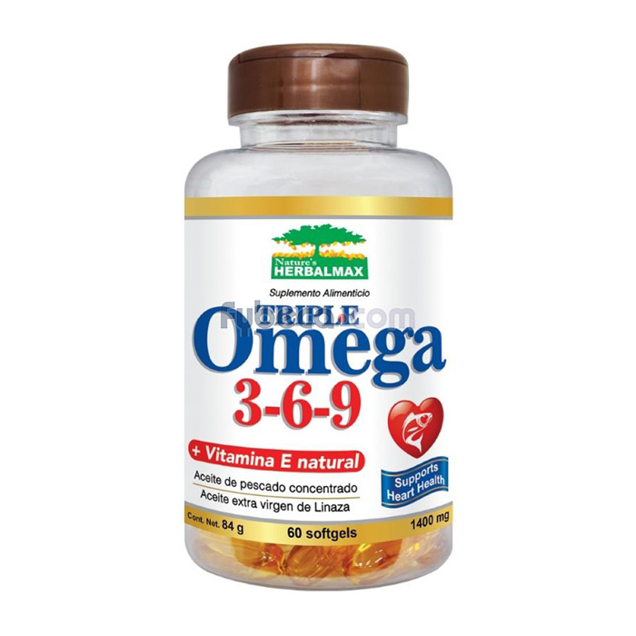 Suplemento Alimenticio Nature'S Herbalmax Triple Omega 369 84 G