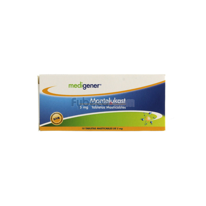 Montelukast 5 Mg Unidad Fybeca