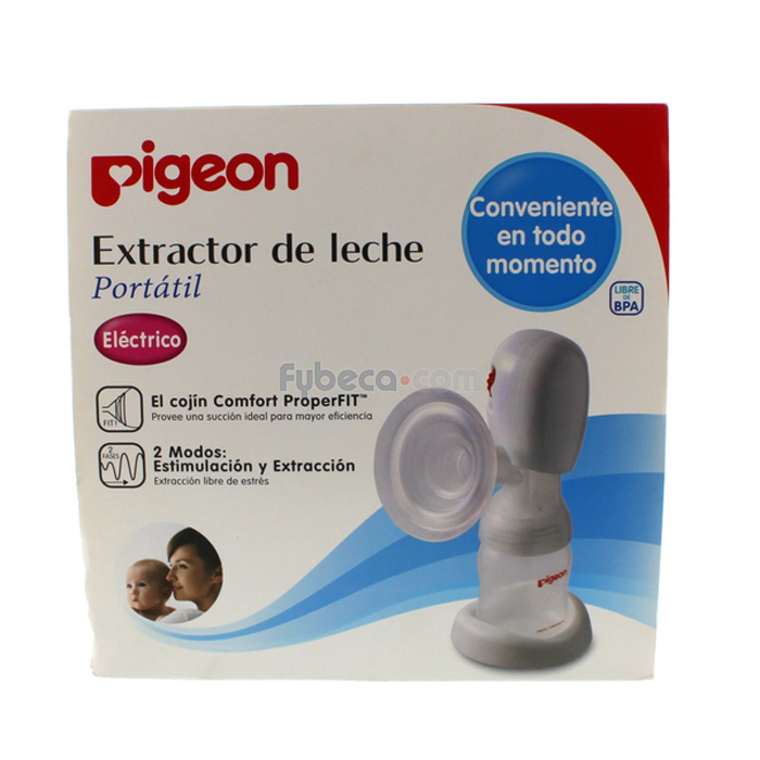 Extractor De Leche Eléctrico Portatil Pigeon Unidad | Fybeca