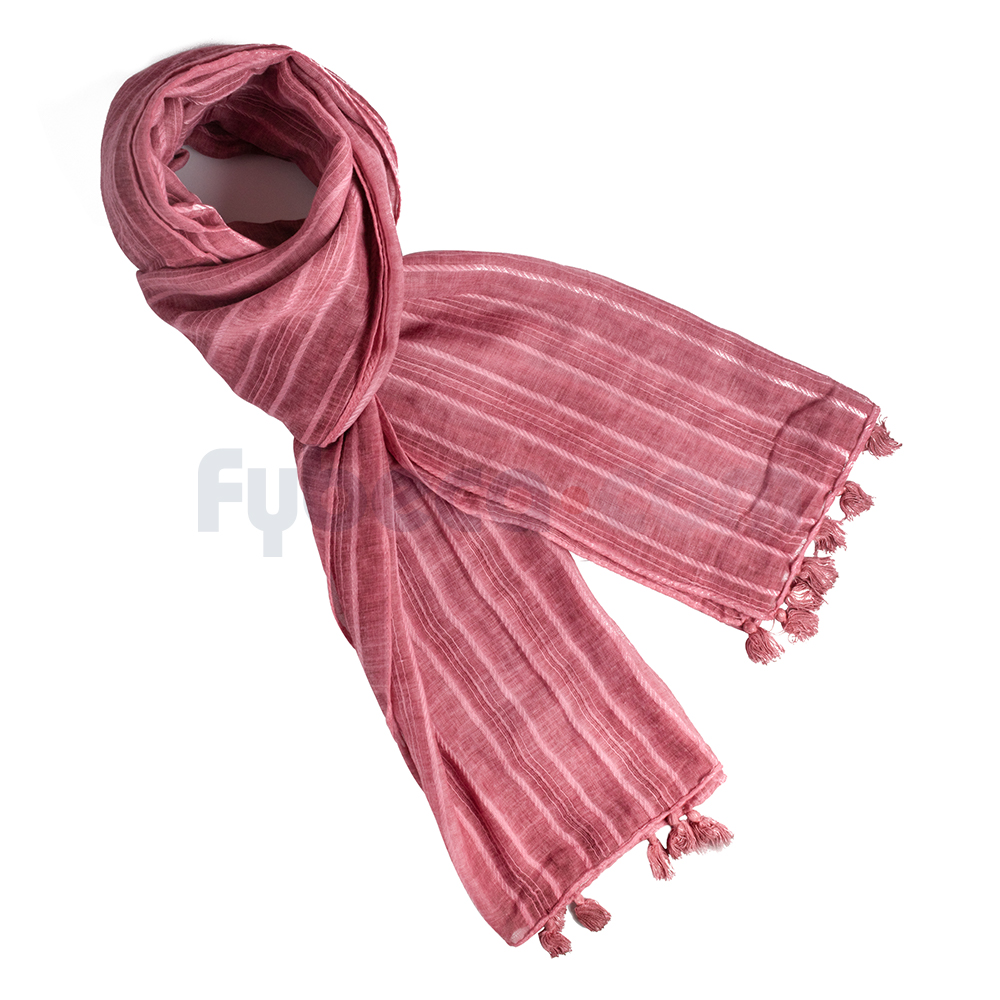 bufanda fucsia