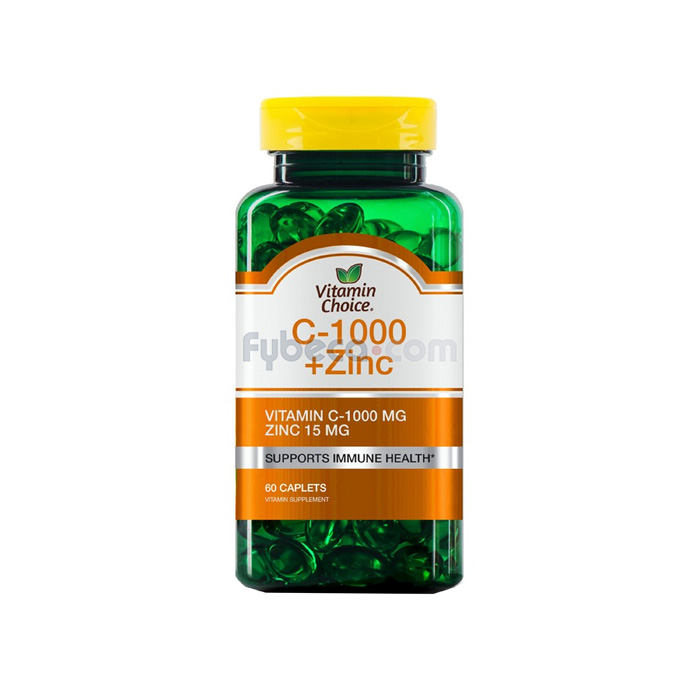 Vitamina C Vitamin Choice C 1000 + Zinc Frasco Fybeca