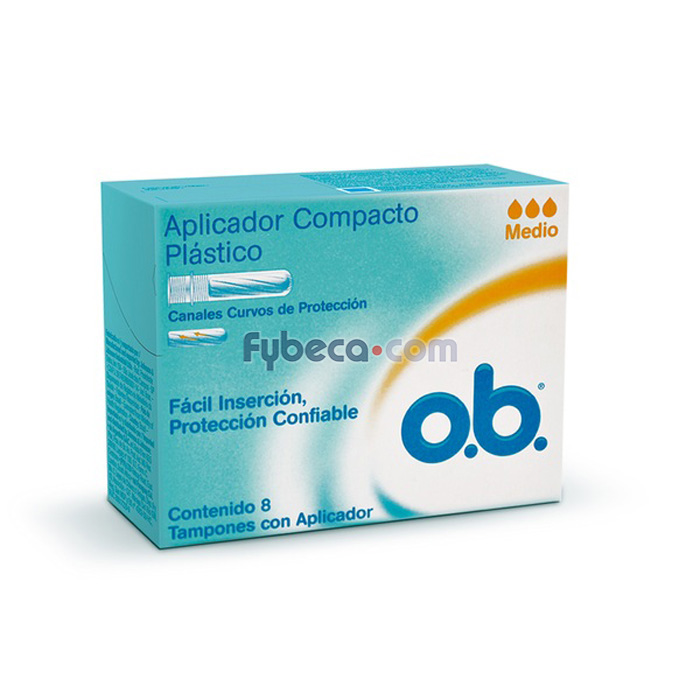 Civilizar Hay una tendencia reporte Tampones Johnson´S O.B. Aplicador Paquete | Fybeca