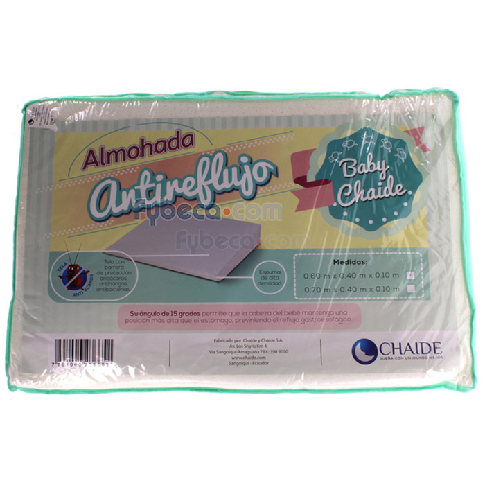 Almohada para bebe anti-reflujo MUNDO BEBE