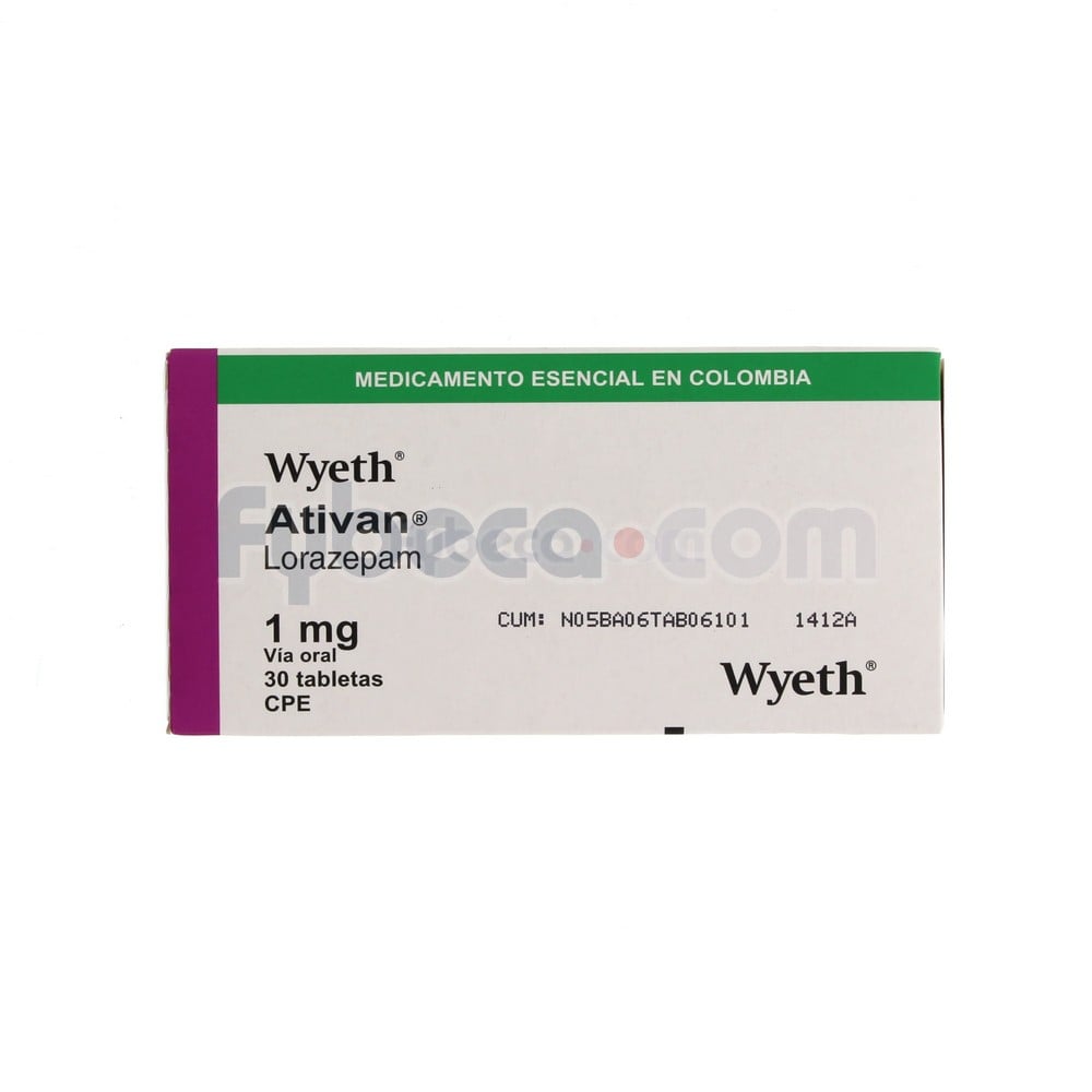 Lorazepam Ativan Precio
