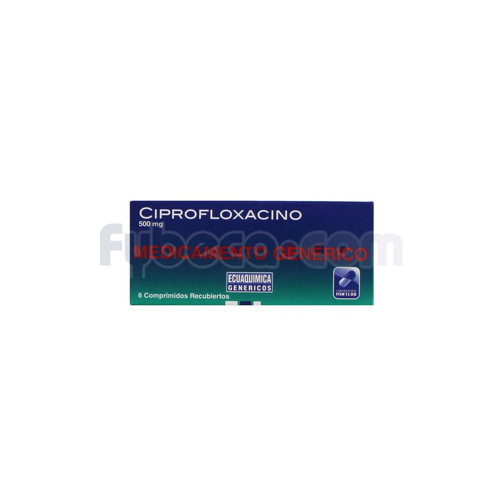 cipro 500 mg 6 comprimidos