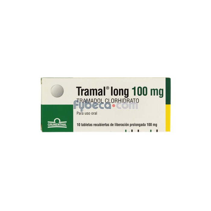 Tramal Long 100 Mg Unidad | Fybeca